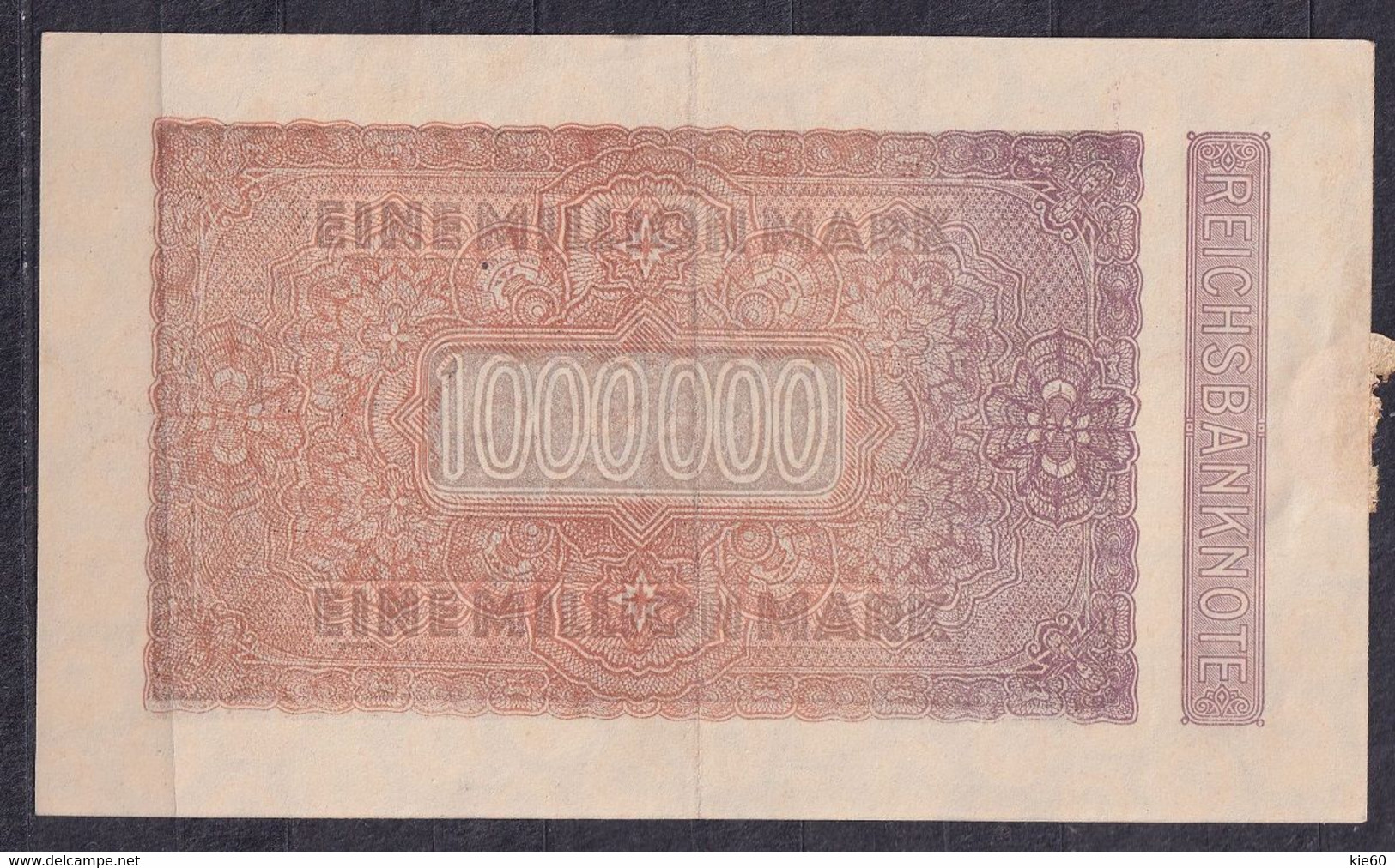 Germany - 1923 - 1 Mil  Mark - ...P93,....R-93,,XF - 1 Mio. Mark