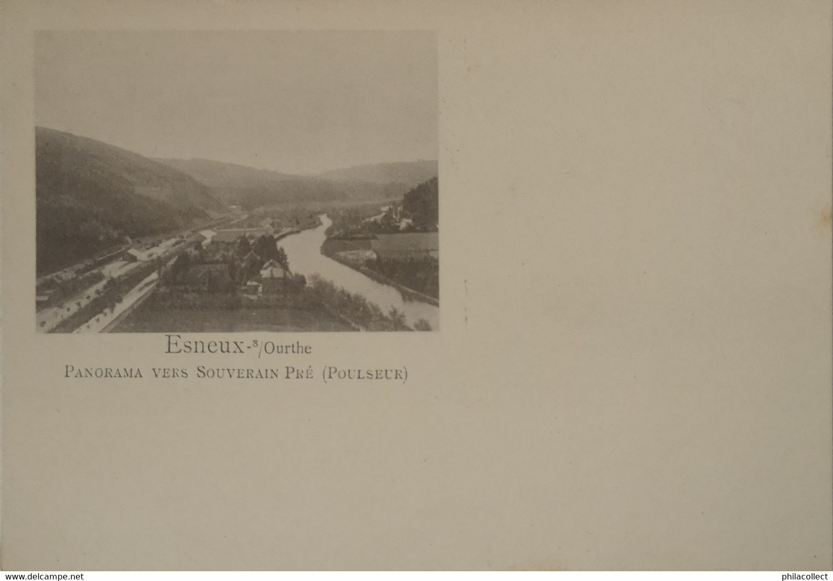 Esneux S/Ourthe // Panorama Vers Souverain Pre (Poulseur) Ca 1900 - Esneux