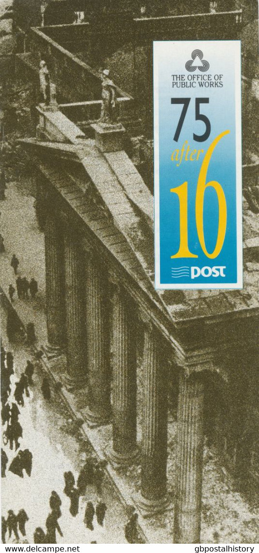 IRELAND: 75 After 16. The Office Of Public Works, Ireland. Broschure By Francis - Philatélie Et Histoire Postale