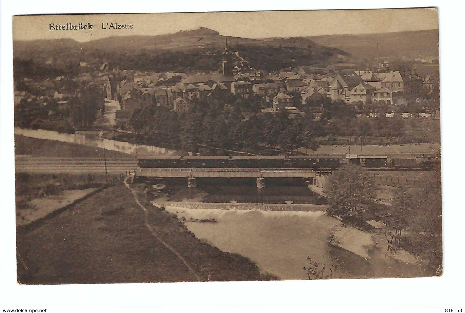 Ettelbrück  L'Alzette 1928 - Ettelbrück