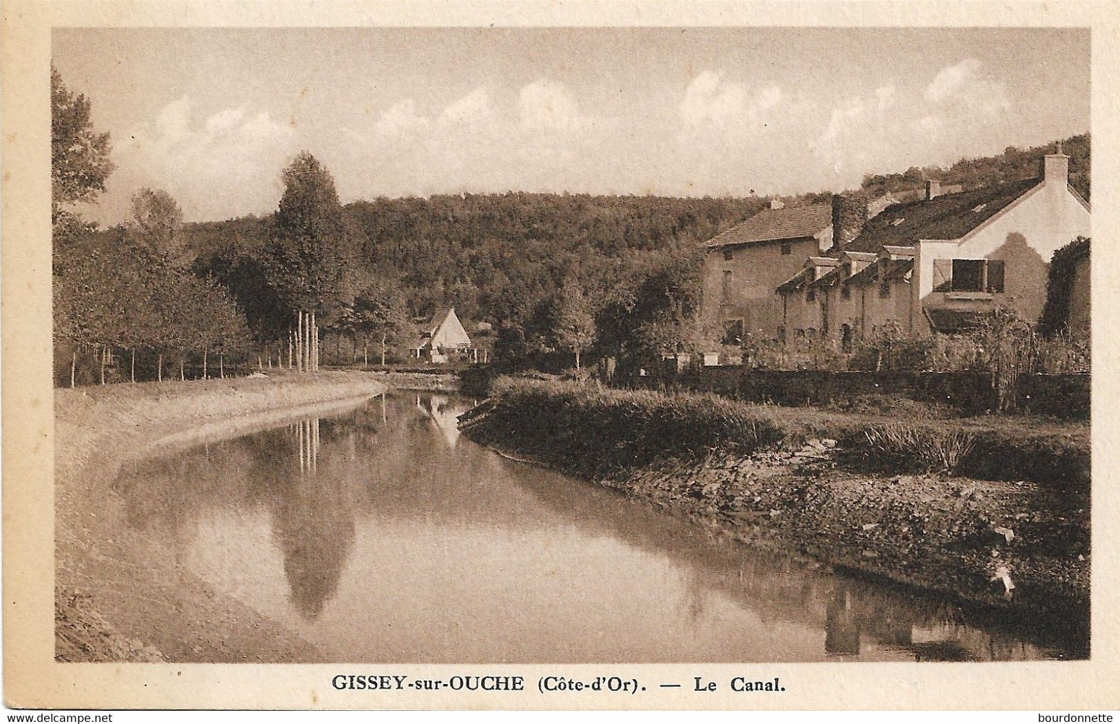 21 Côte-d'Or - GISSEY SUR OUCHE - Le Canal De Bourgogne - Sonstige & Ohne Zuordnung