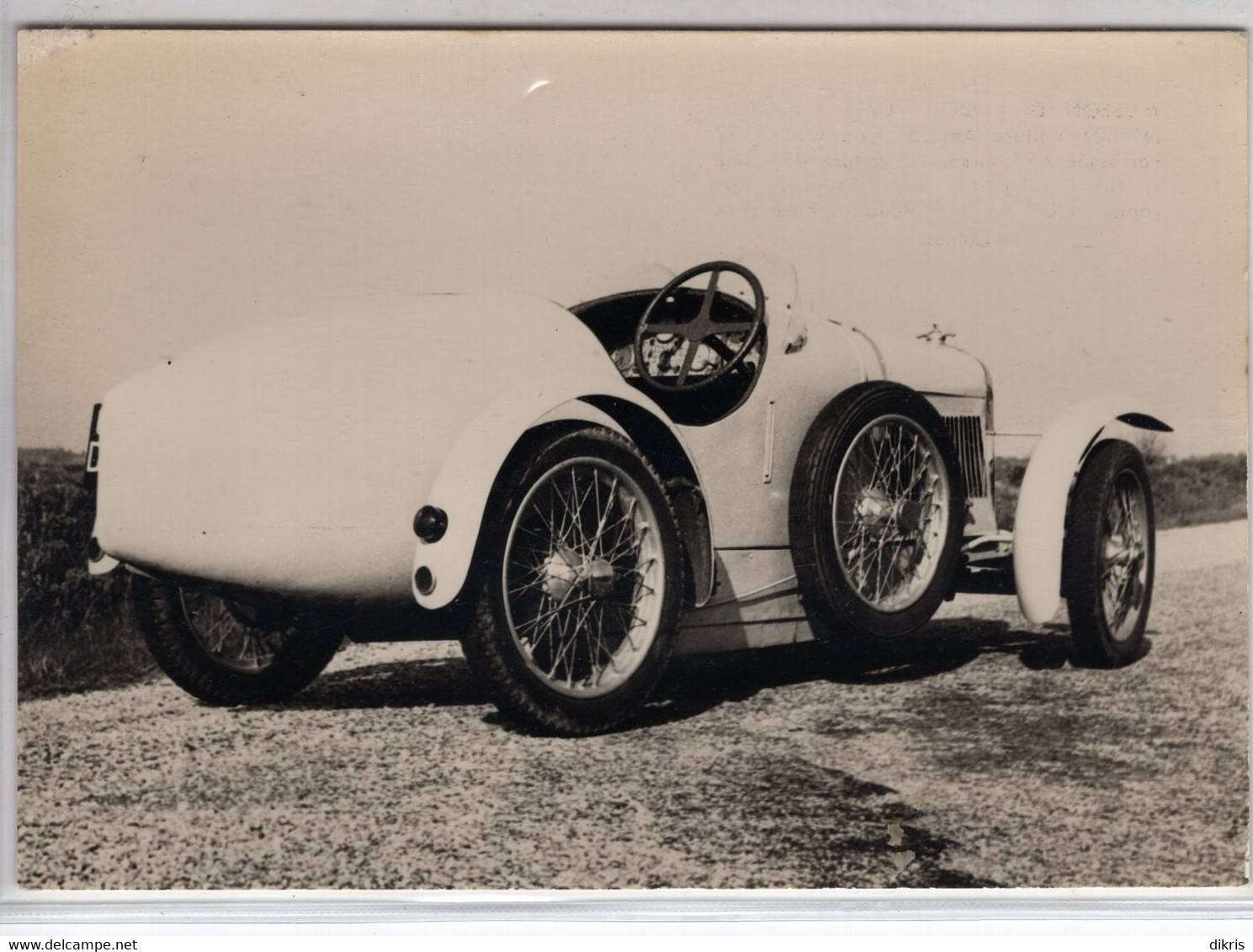 MUSEON DI RODO UZES VOITURE LA VOITURE DU JEUNE SPORTIF DE L'EPOQUE  - ANIMEE - Turismo