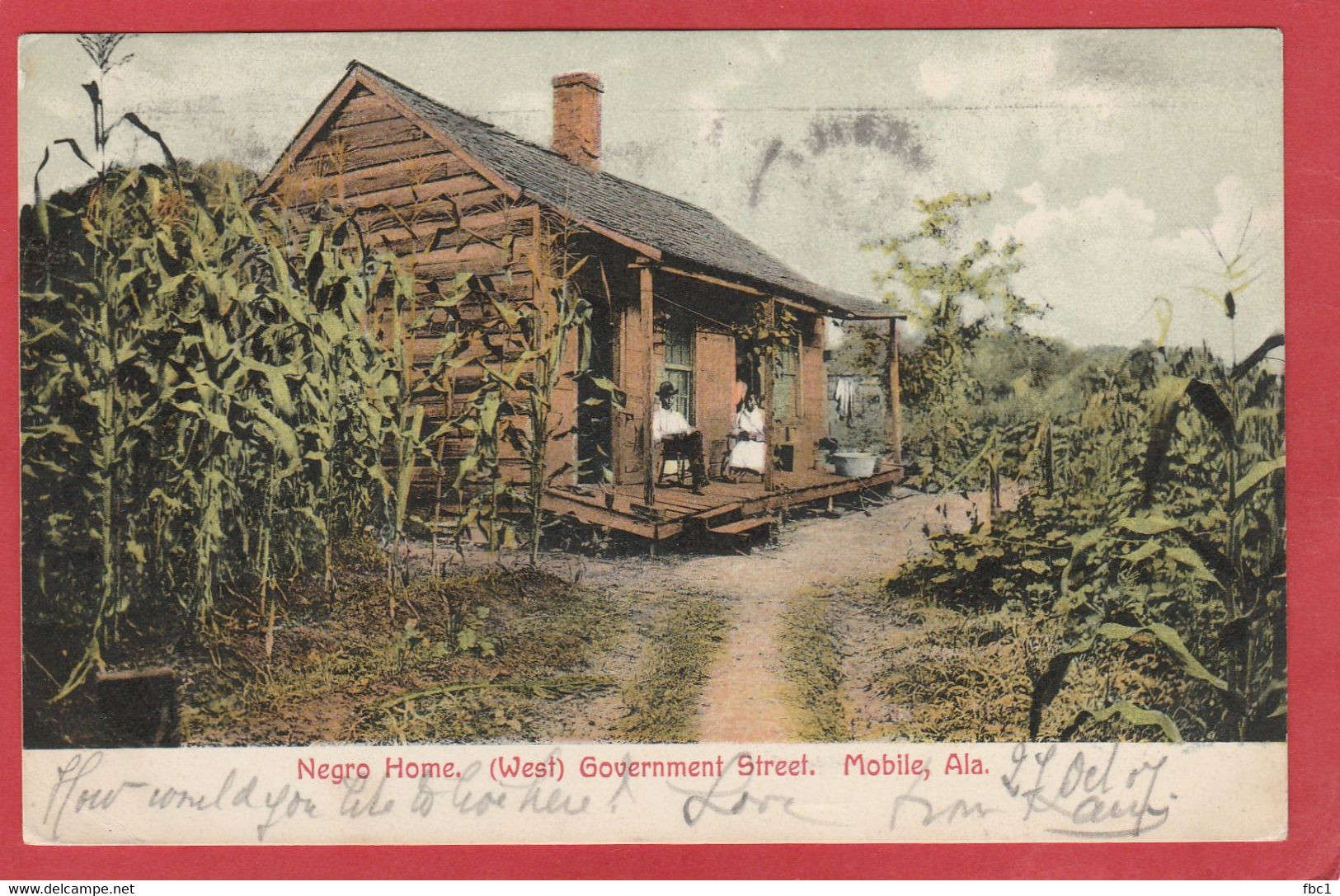 USA: Alabama - Mobile - Negro Home, Gouvernement Street ( Mobile Rue Du Gouvernement ) - Mobile