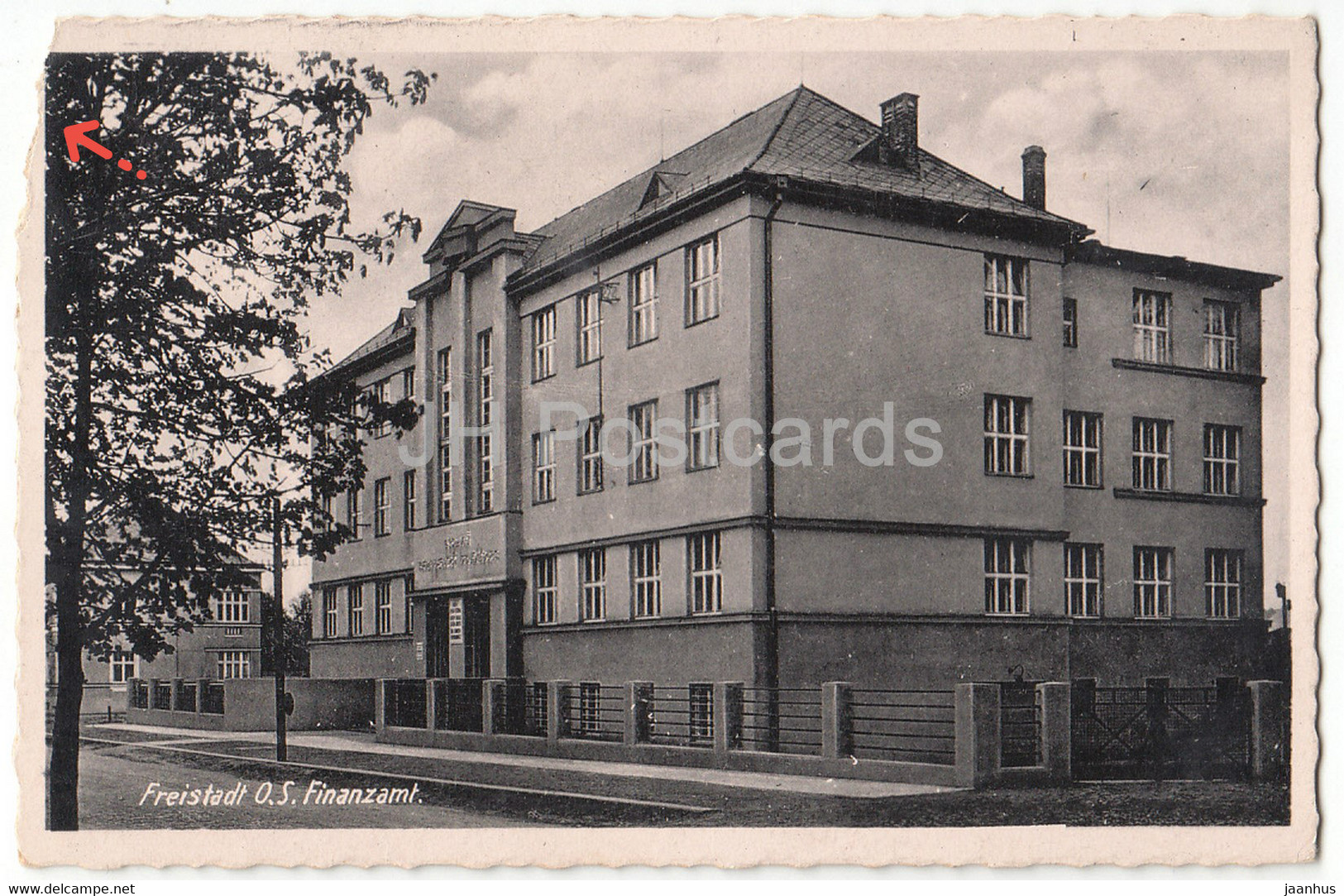 Freistadt O S Finanzamt - Old Postcard - 1945 - Austria - Used - Freistadt