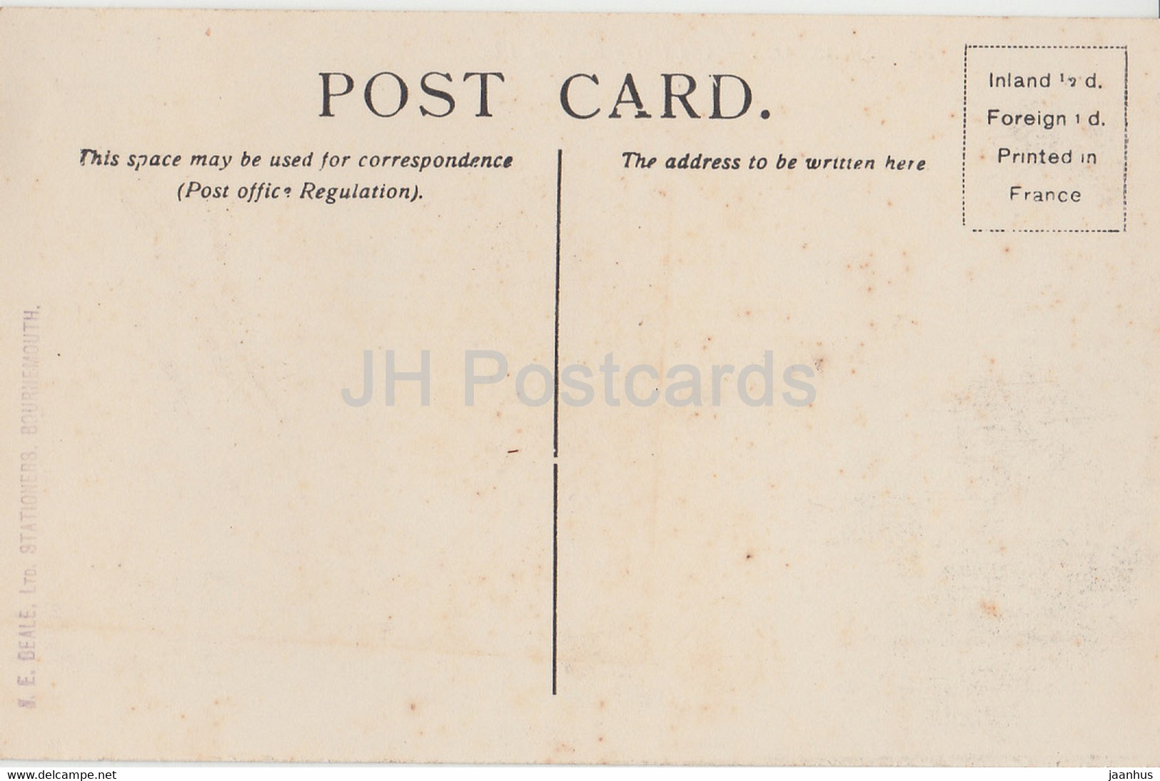 Swanage - Old Harry Rock - 39 - Old Postcard - England - United Kingdom - Unused - Swanage