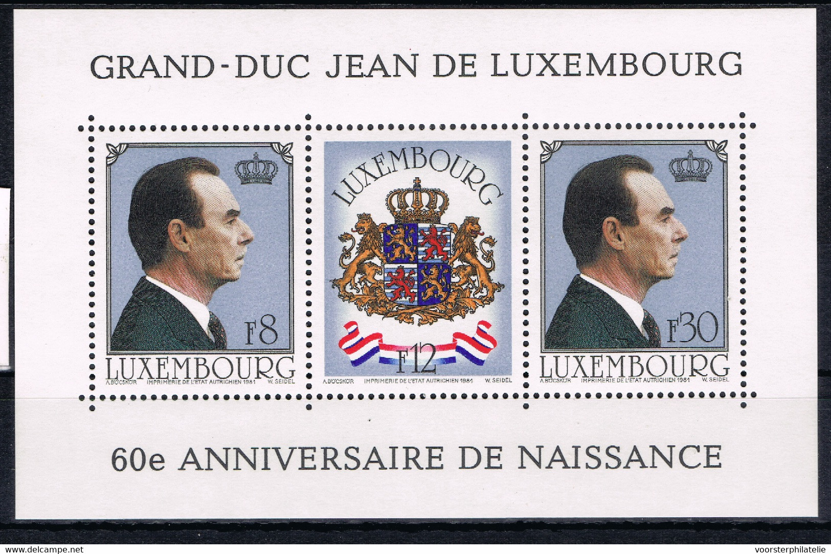 LUXE 042 ++ LUXEMBOURG LUXEMBURG 1981 MNH ** NEUF - Sonstige & Ohne Zuordnung