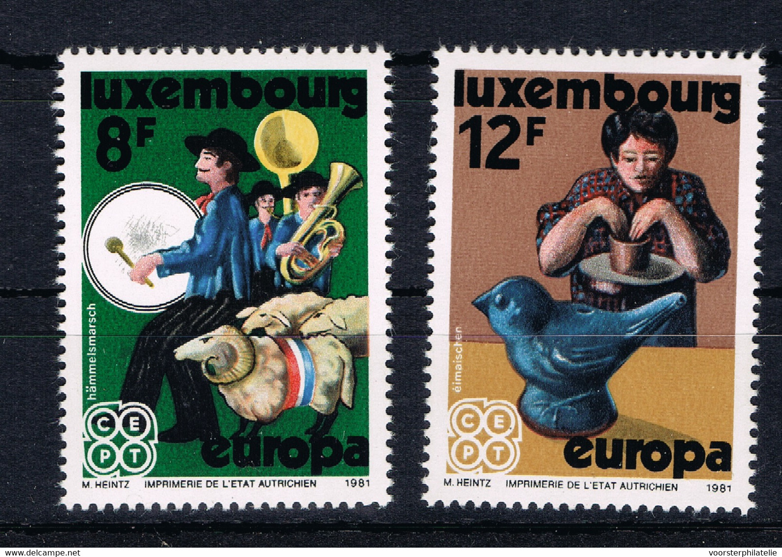 LUXE 042 ++ LUXEMBOURG LUXEMBURG 1981 MNH ** NEUF - Andere & Zonder Classificatie