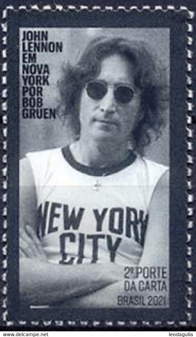 BRAZIL 2021 -  JOHN LENNON IN NEW YORK  -  MUSIC  -  MINT - Neufs