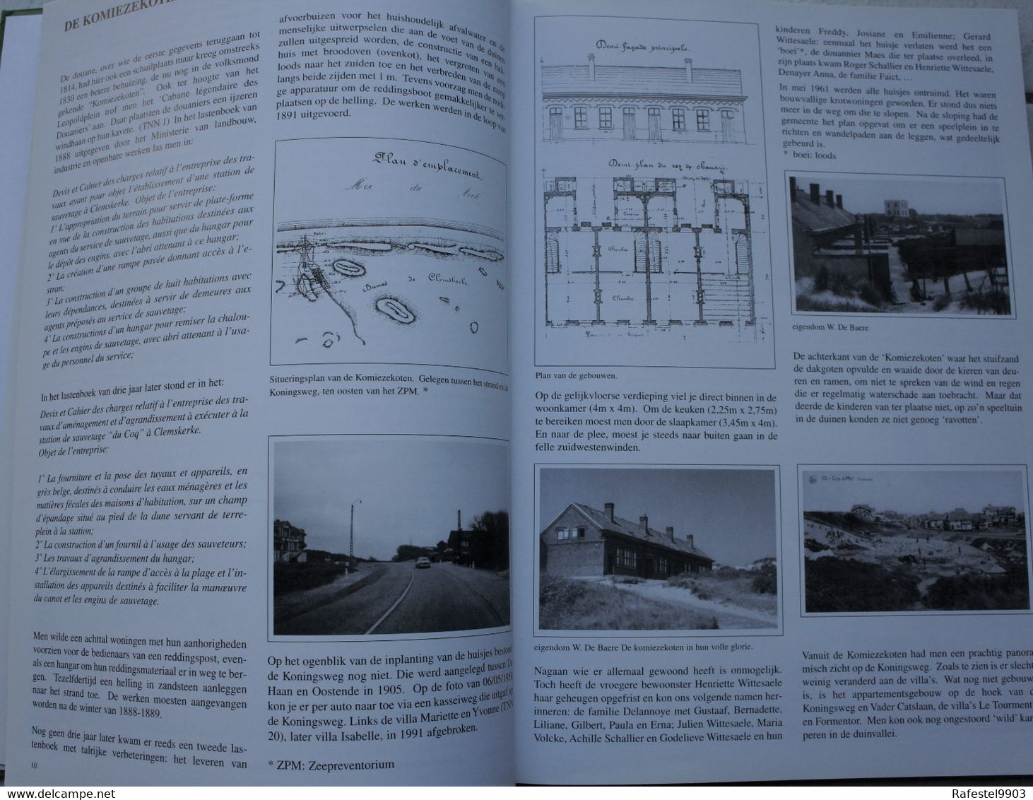 Boek DE HAAN Rond Oostende Wenduine Vlissegem Opnieuw Bekeken Molen Oude Straten School Kust - History