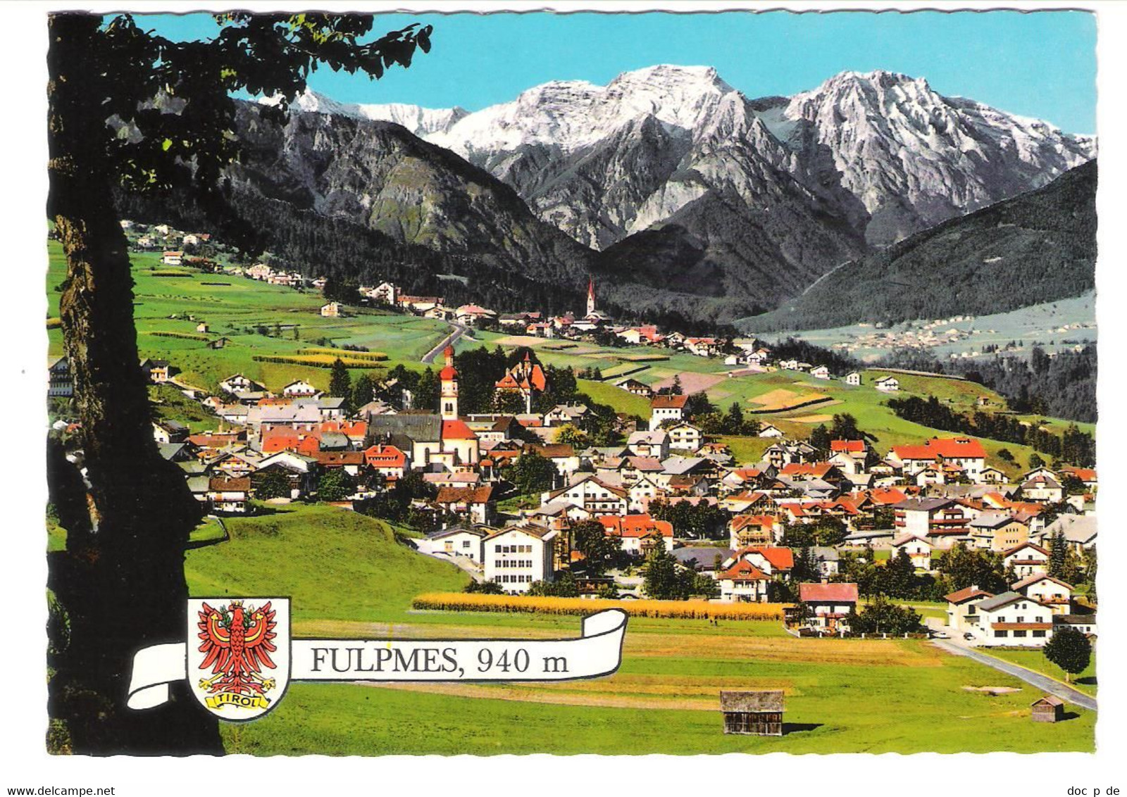 Österreich - Fulpmes Und Telfes Im Stubaital - Tirol - Ortsansicht - Telfs