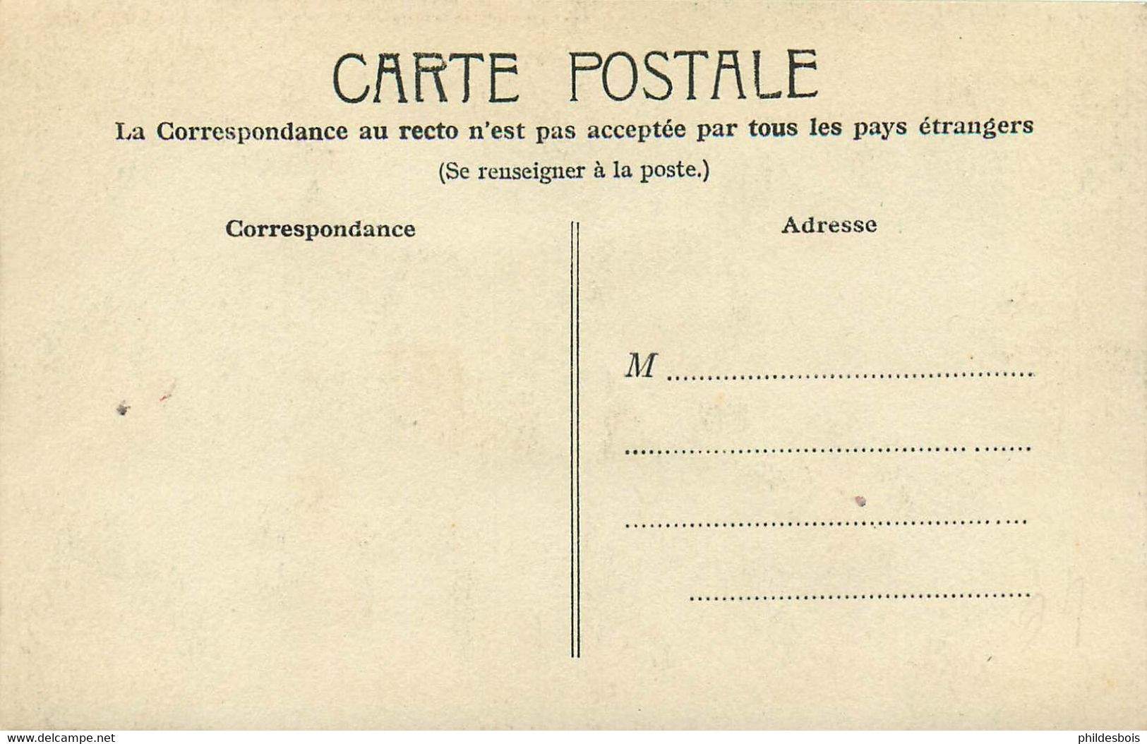 CARTE POSTALE  Timbres Collés - Stamps (pictures)