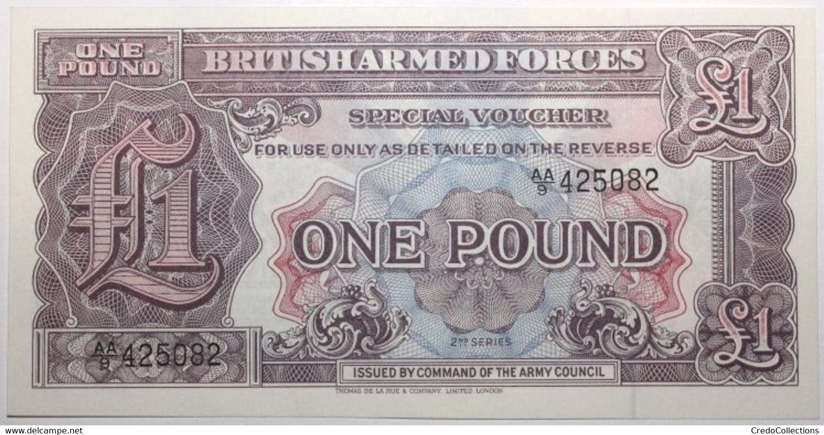 Grande-Bretagne - 1 Pound - 1948 - PICK M22 - NEUF - British Armed Forces & Special Vouchers