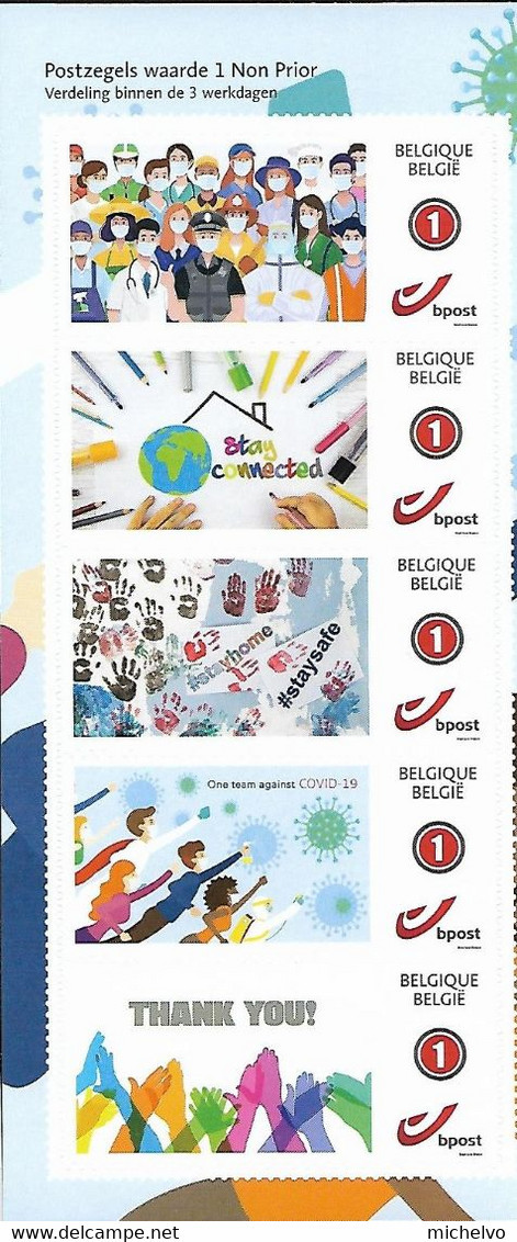 Belg. 2021 - Together Stronger ** - Unused Stamps