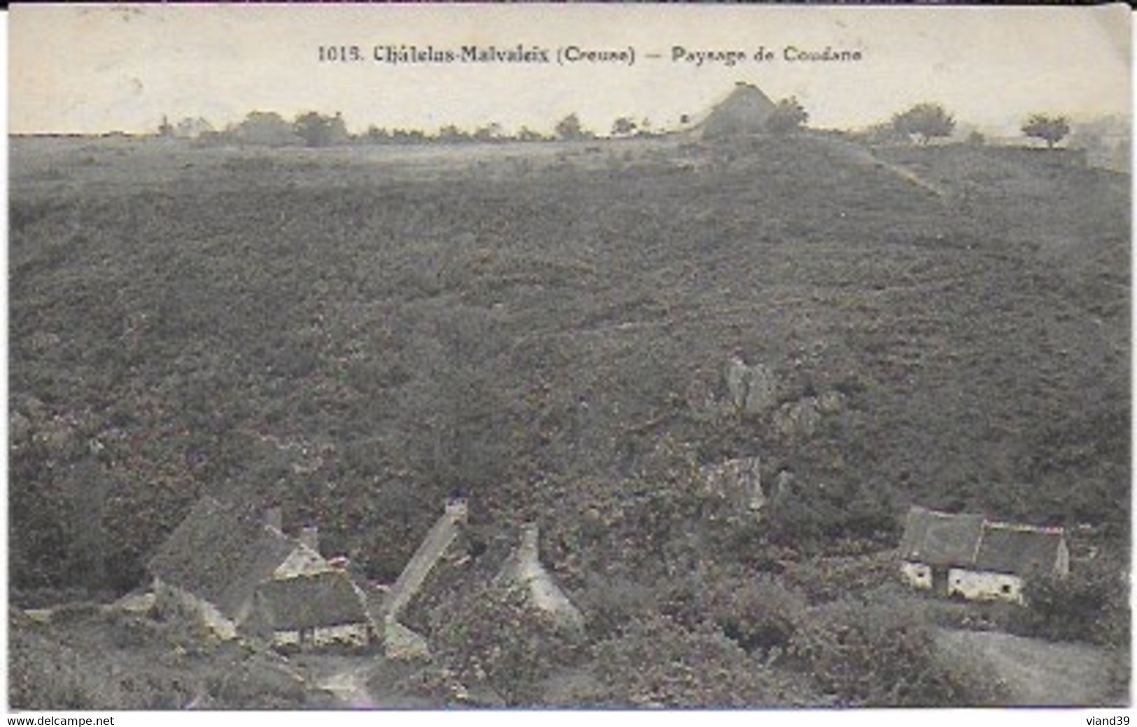 Chatelus Malvaleix - Paysage De Coudane - Chatelus Malvaleix