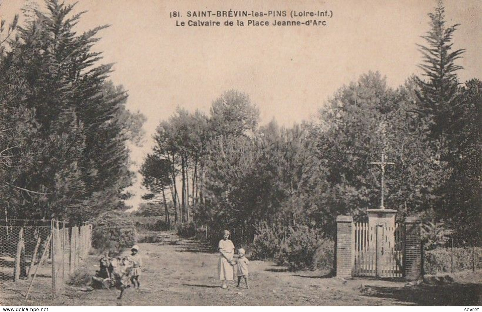 SAINT-BREVIN-les-PINS. - Le Calvaire De LaPlace Jeanne D'Arc - Saint-Brevin-les-Pins