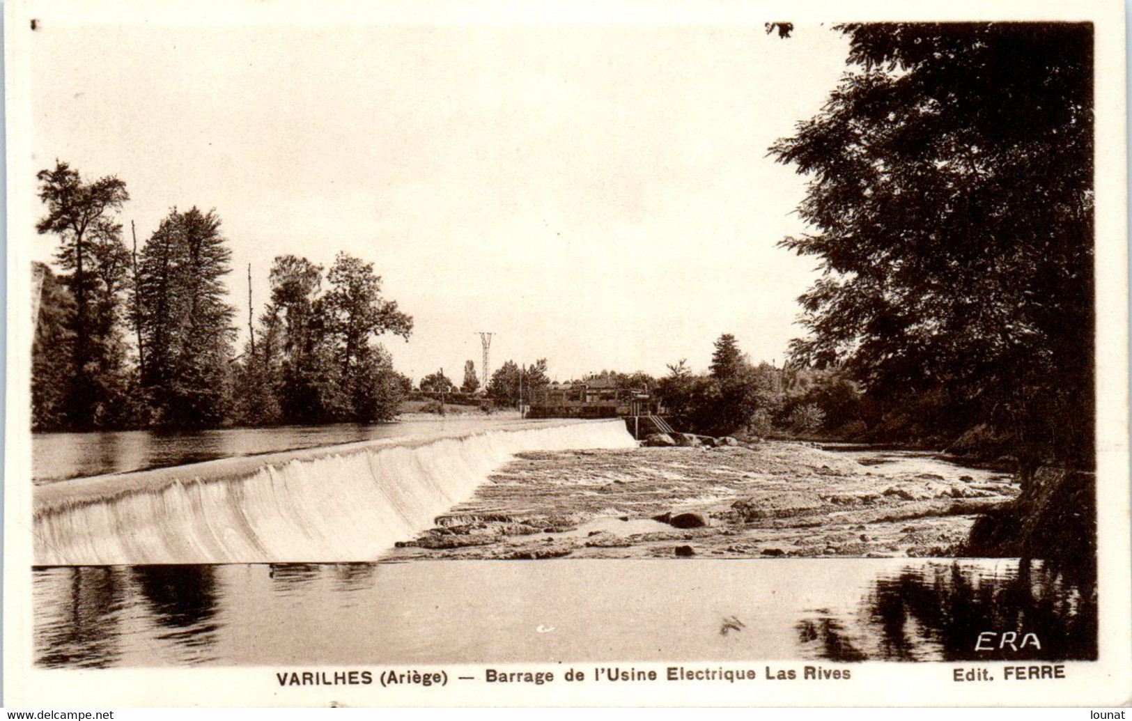 09 VARILHES - Barrage De L'Usine électrique Las Rives   * - Varilhes