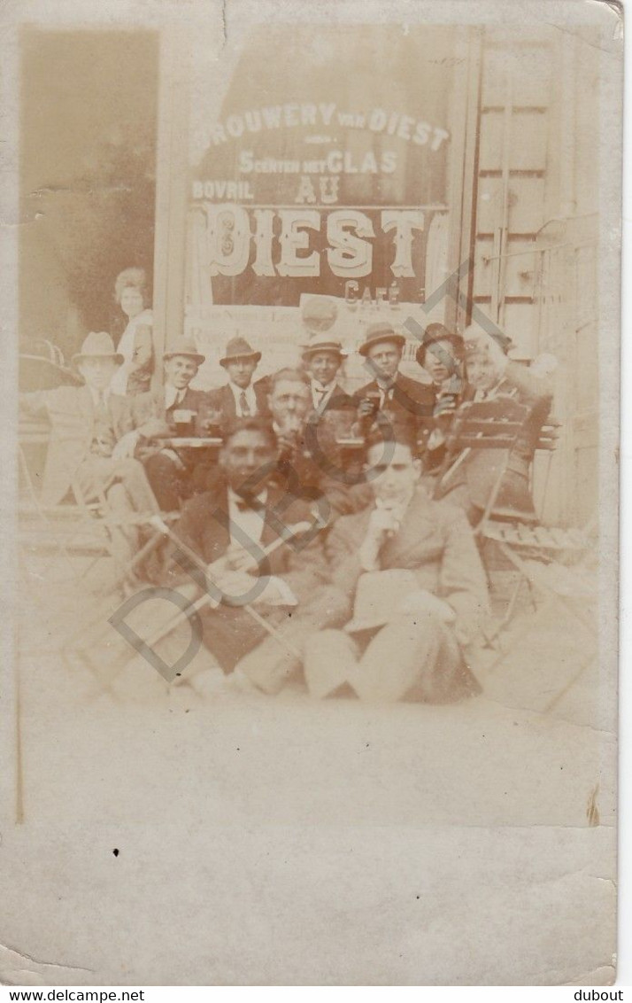 Fotokaart/Carte Photo - DIEST - Brouwerij Van Diest - Bovril - Diest Café  ±1900 (C435) - Diest