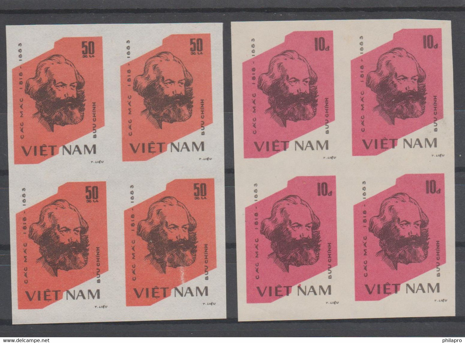 VIETNAM  1983   IMPERF.  KARL MARX **MNH  Réf  Yv 462 - Karl Marx