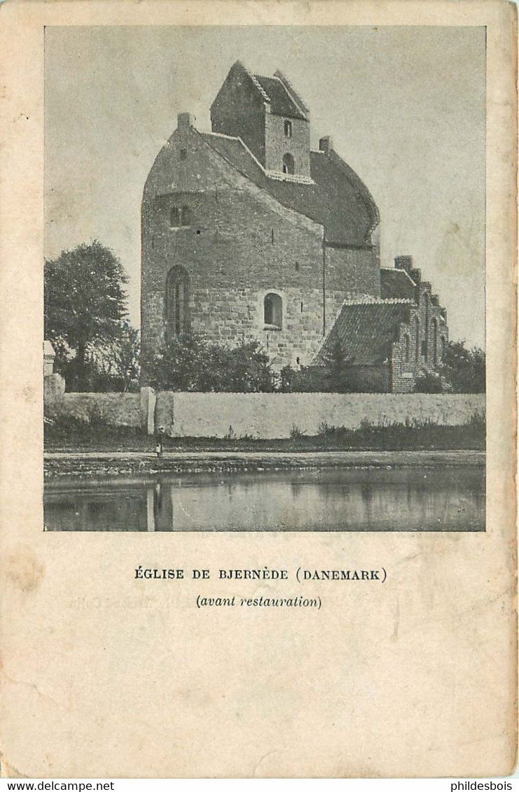 DANEMARK  église De Bjernede - Danemark