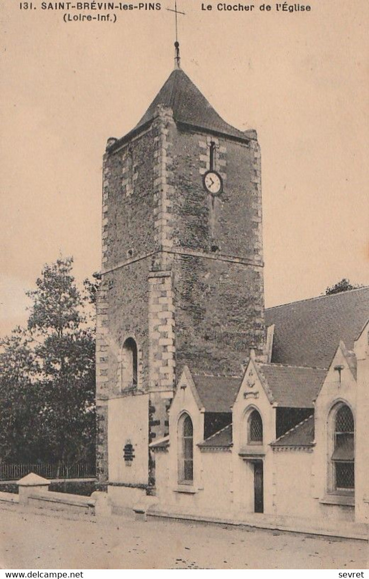 SAINT-BREVIN-les-PINS. - Le Clocher De L'eglise - Saint-Brevin-les-Pins