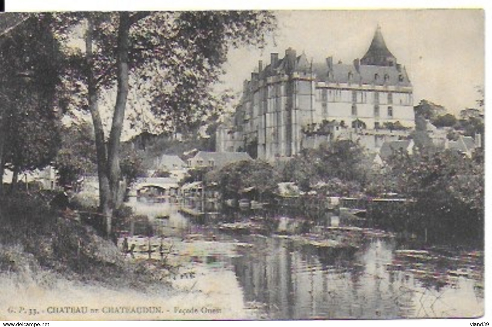 Chateaudun -  Chateau Façade Ouest - Chateaudun