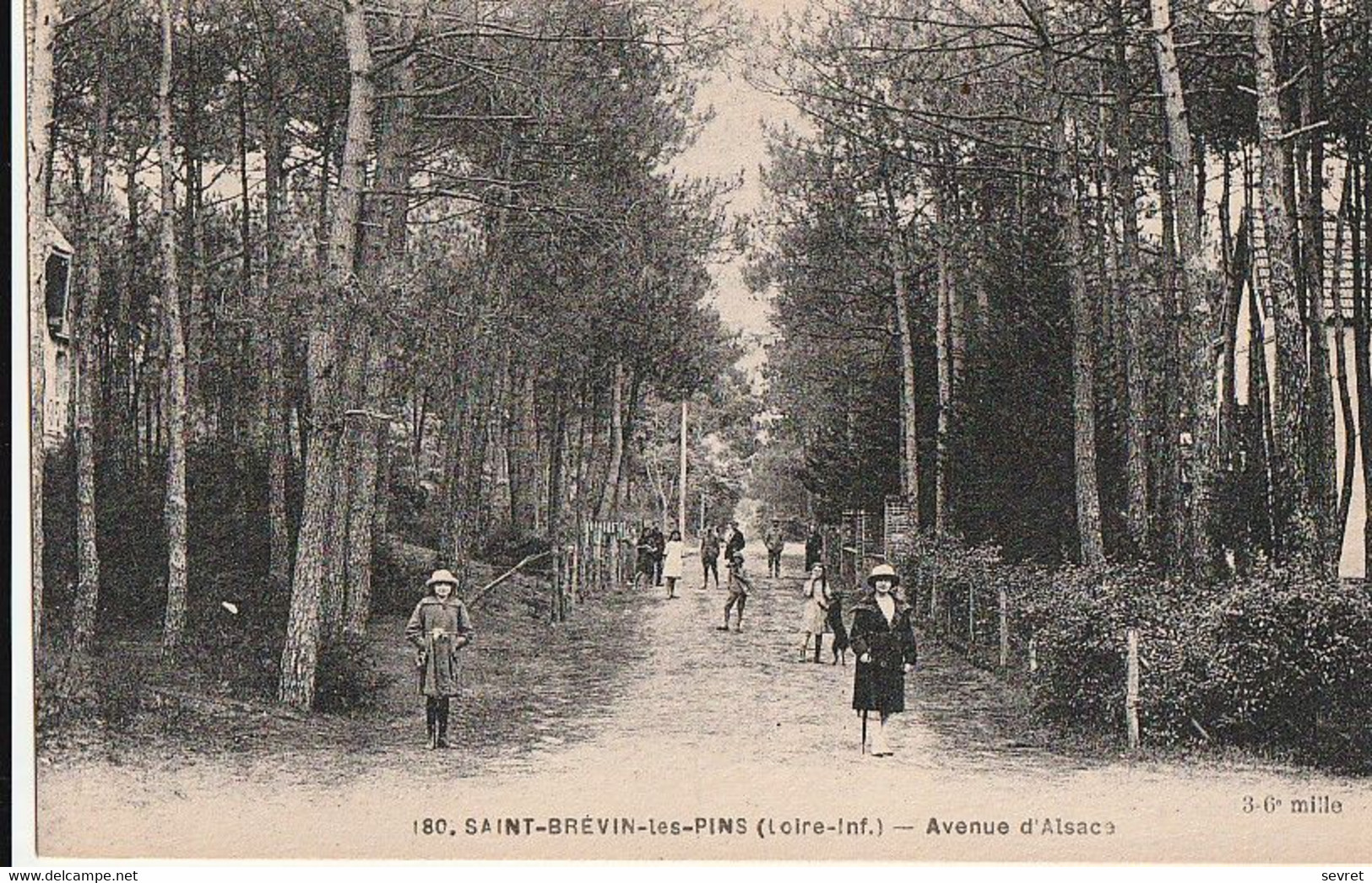 SAINT-BREVIN-les-PINS. - Avenue D'Alsace - Saint-Brevin-les-Pins