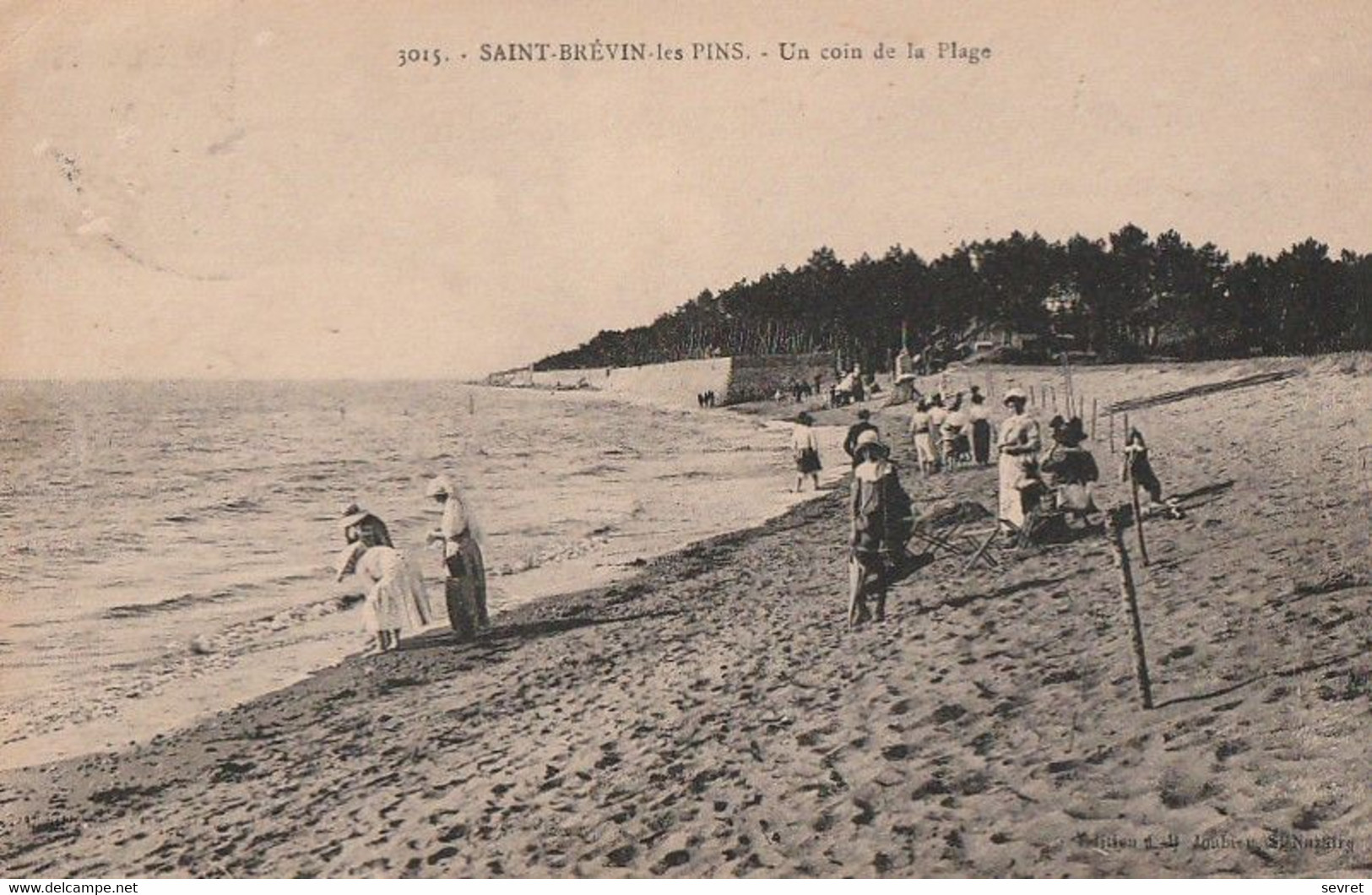 SAINT-BREVIN-les-PINS. - Un Coin De La Plage. Carte RARE - Saint-Brevin-les-Pins