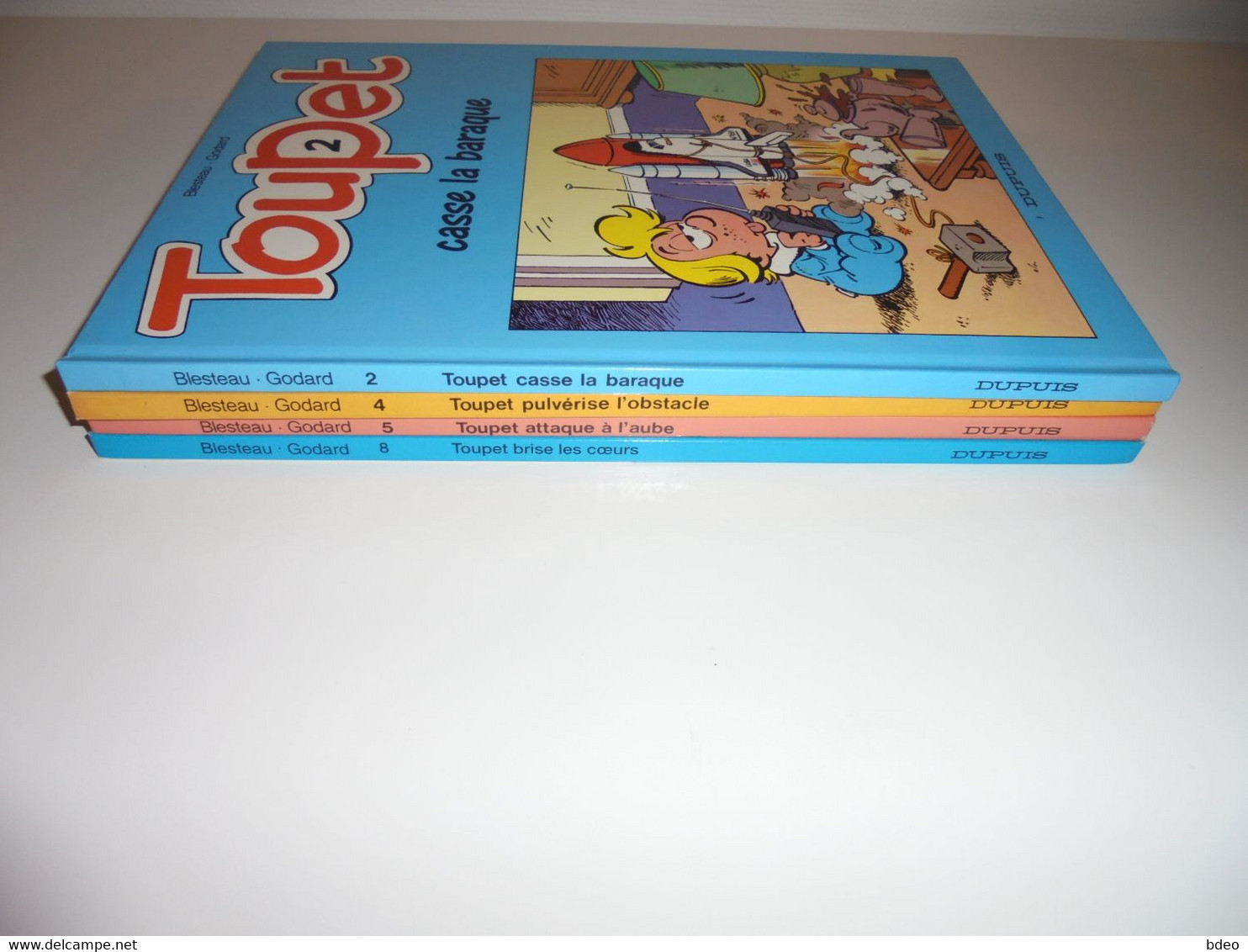 LOT EO TOUPET TOMES 2/4/5/8/ BE - Wholesale, Bulk Lots