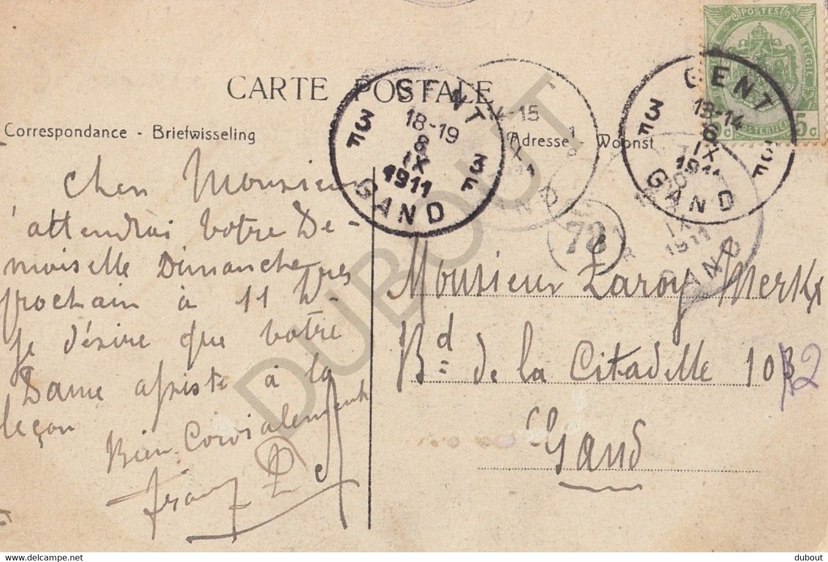Postkaart/Carte Postale - SCHELDEWINDEKE - Villa Peter Benoit (C431) - Oosterzele