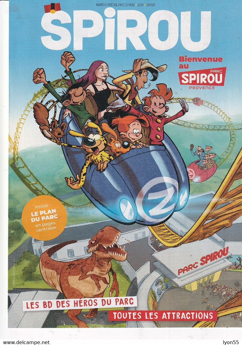 Spirou Numéro Gratuit ¨Parc Spirou Provence 2018   16 Pages - Spirou Magazine