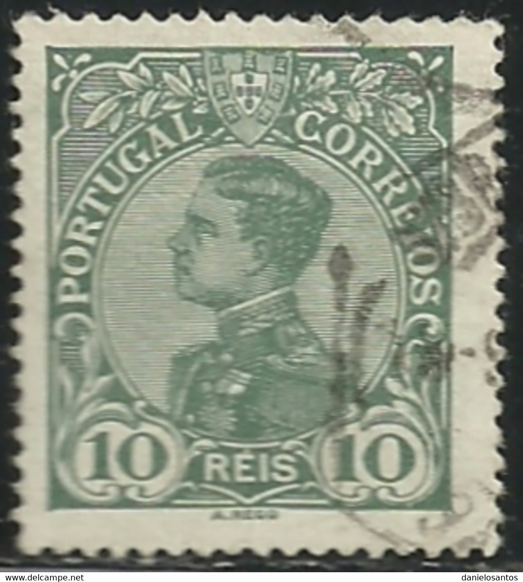 Portugal 1910 D Manuel II - Oblitérés