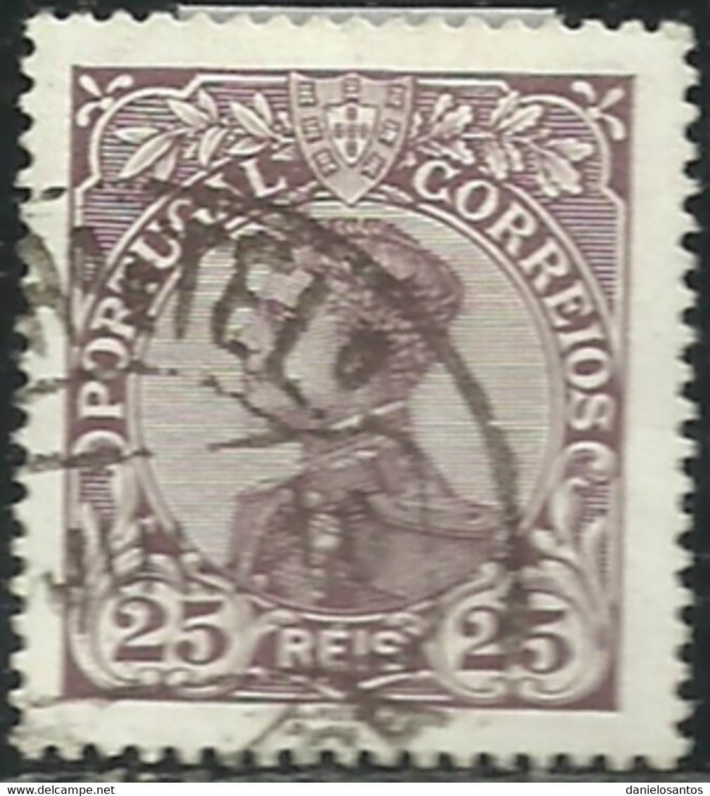 Portugal 1910 D Manuel II - Oblitérés