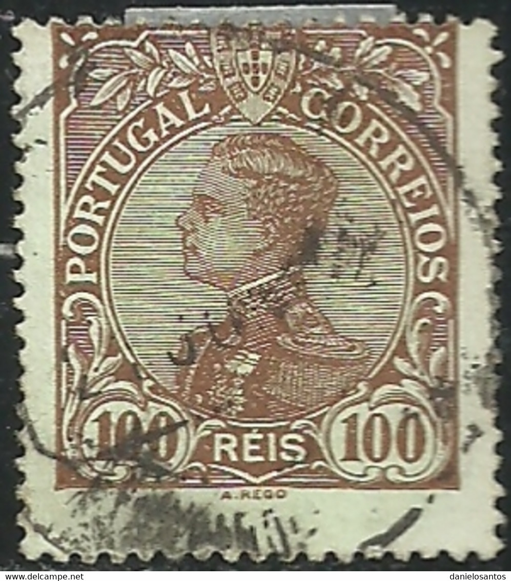 Portugal 1910 D Manuel II - Oblitérés