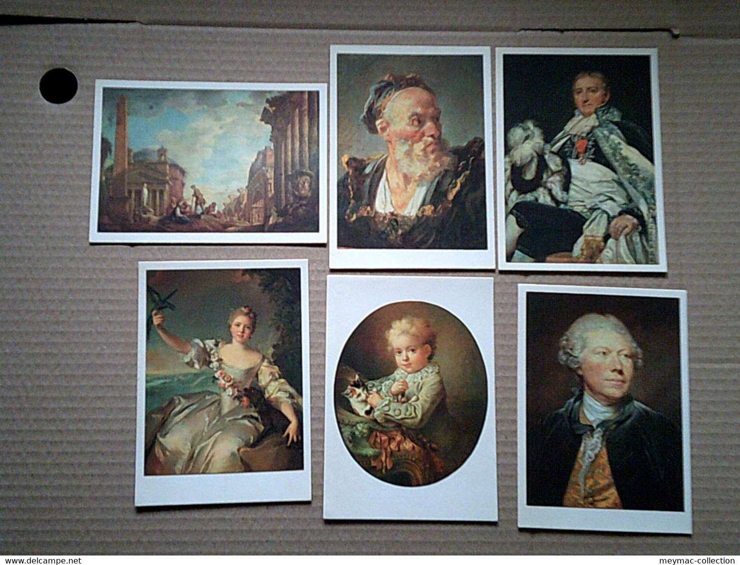 LOT CARTES LOTERIE NATIONALE PEINTURE TABLEAU musée louvre orléans st omer arras italie espagne hollande france amiens