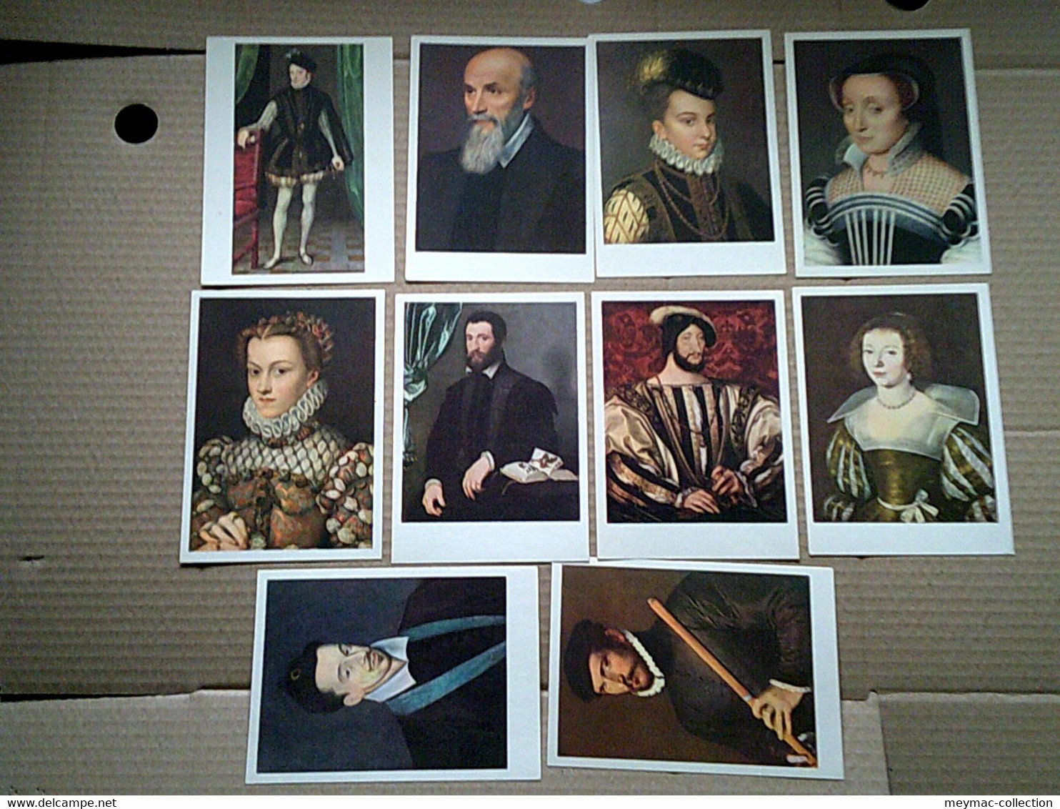 LOT CARTES LOTERIE NATIONALE PEINTURE TABLEAU musée louvre orléans st omer arras italie espagne hollande france amiens