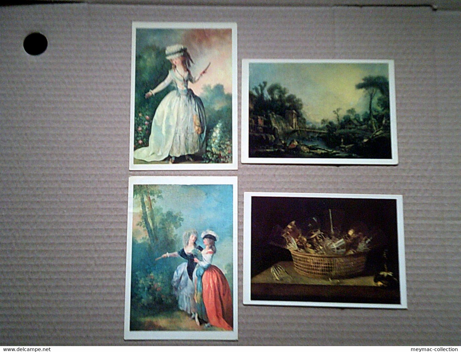 LOT CARTES LOTERIE NATIONALE PEINTURE TABLEAU musée louvre orléans st omer arras italie espagne hollande france amiens