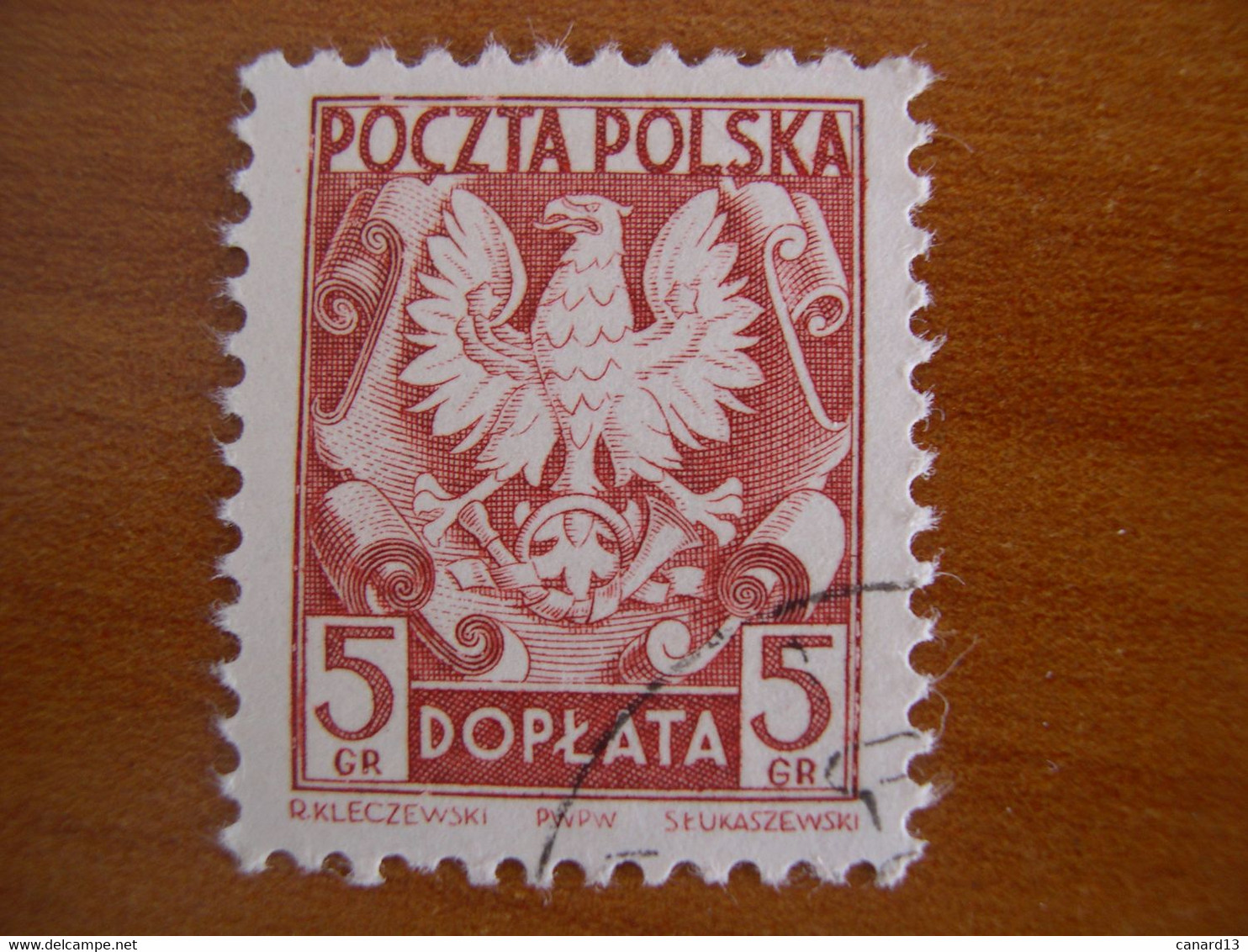 Pologne N°  T 119  Obl - Postage Due