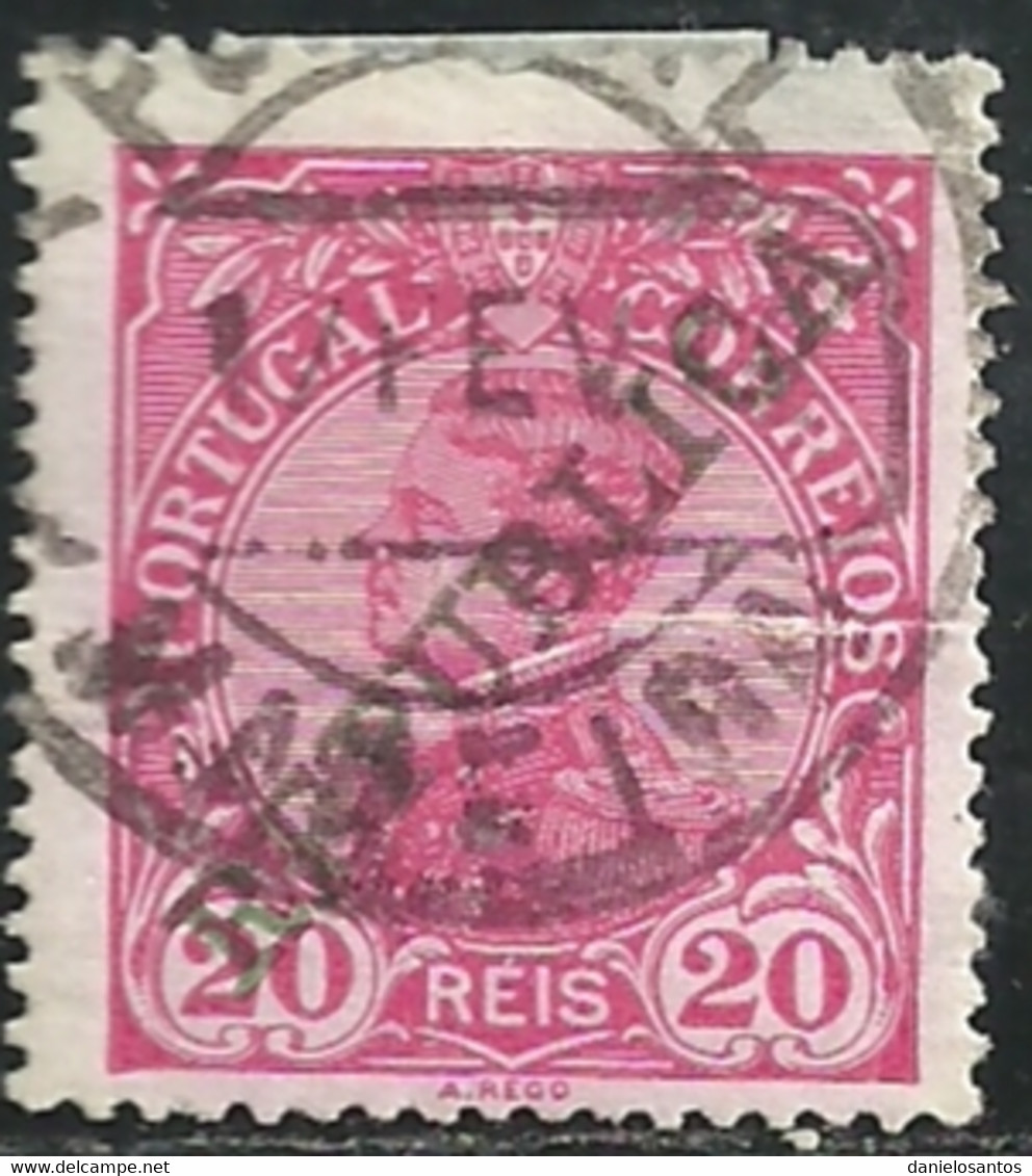 Portugal 1910 D Manuel II Overprinted REPUBLICA Cancel Madeira - Oblitérés