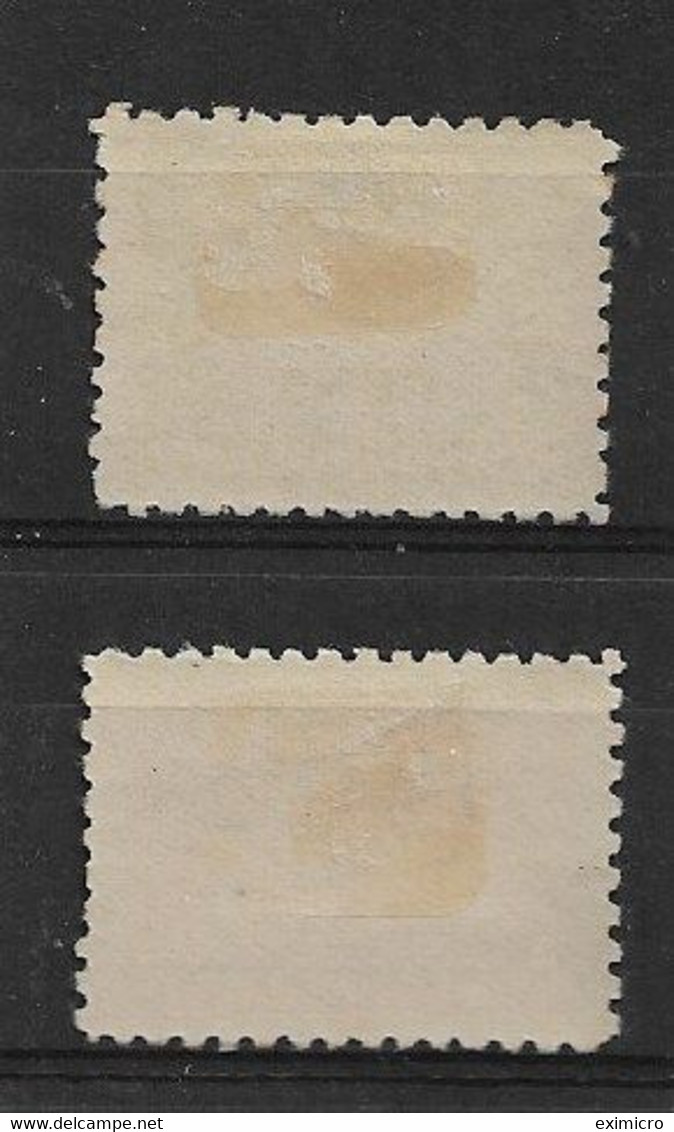 NEWFOUNDLAND 1939 1c, 2c POSTAGE DUES SG D1/D2 MOUNTED MINT Cat £22.50 - Fine Di Catalogo (Back Of Book)