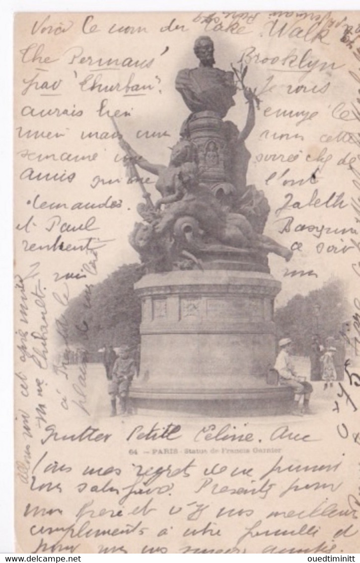 Paris, Précurseur 1903 Statue De Francis Garnier - Standbeelden