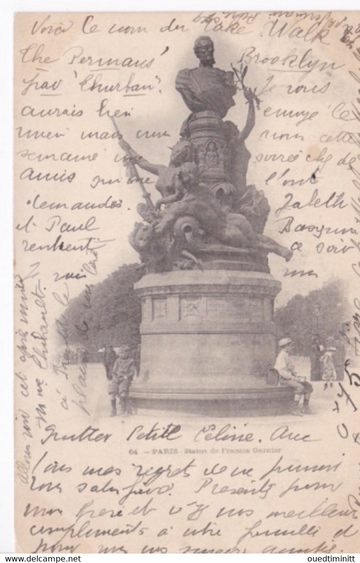 Paris, Précurseur 1903 Statue De Francis Garnier - Statues
