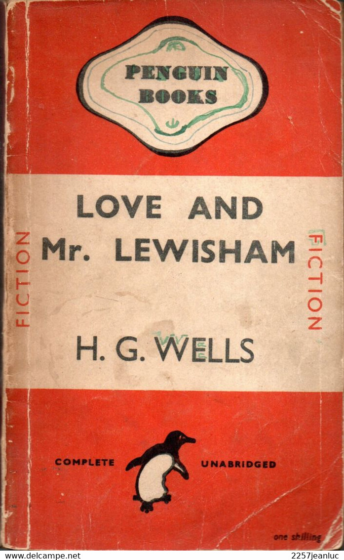 Love And Mr. Lewisham H.G.Wells   Edition 1946 - Sonstige & Ohne Zuordnung