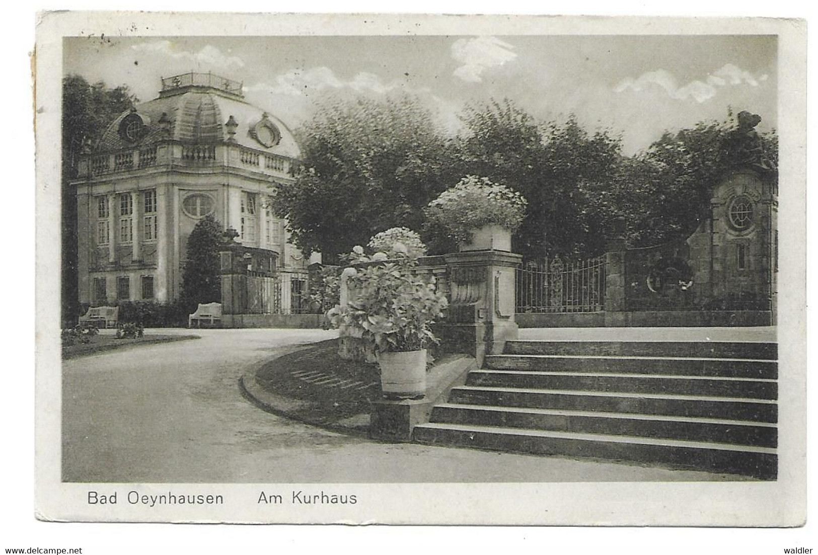 4970  BAD OEYNHAUSEN, AM KURHAUS  ~ 1920 - Bad Oeynhausen