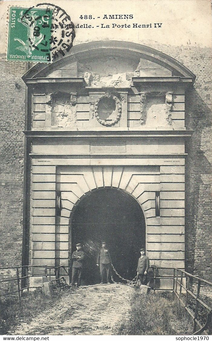 02 - 2021 - SOMME - 80 - AMIENS -  La Citadelle - Porte Henri IV - Amiens