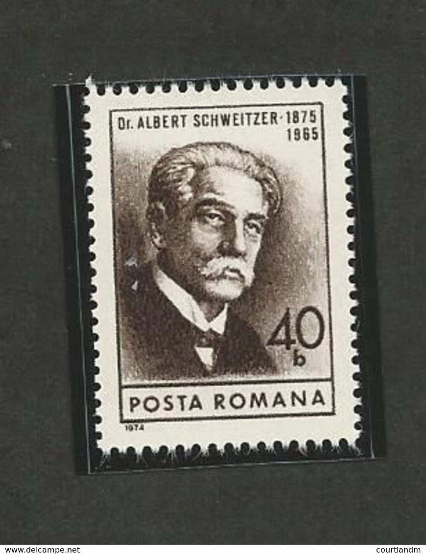 ROMANIA - ALBERT SCHWEITZER - Autres & Non Classés