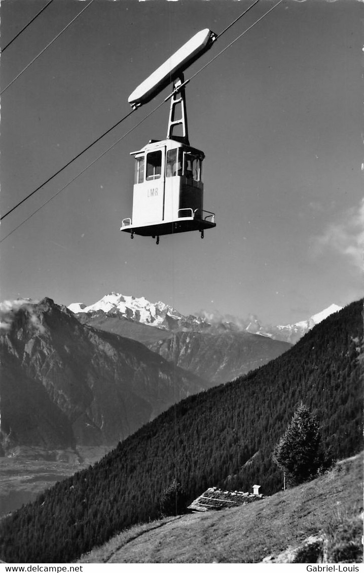 Luftseilbahn Mörel- Riederalp Mischabel Weisshorn - Riederalp