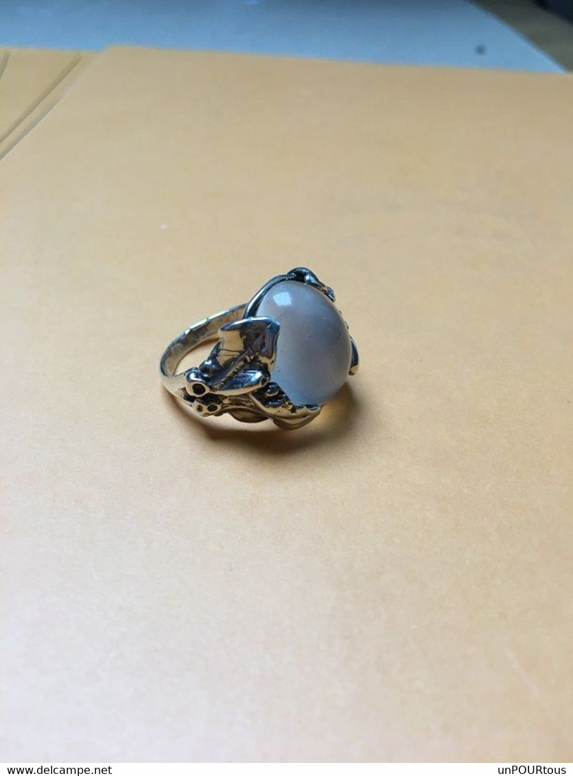 Jolie Bague En Argent Massif Taille :52 - Anelli