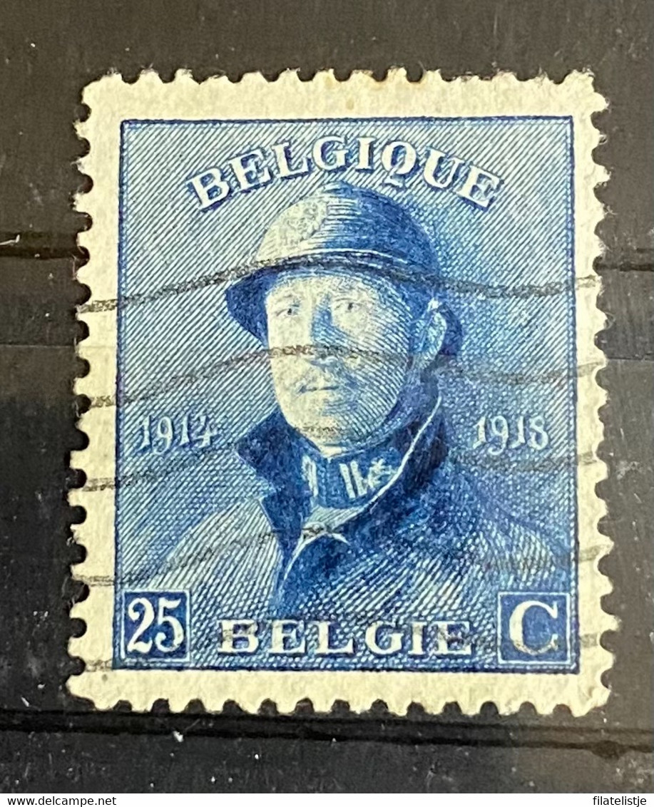 België Zegel Nr 171 Used - 1919-1920  Cascos De Trinchera