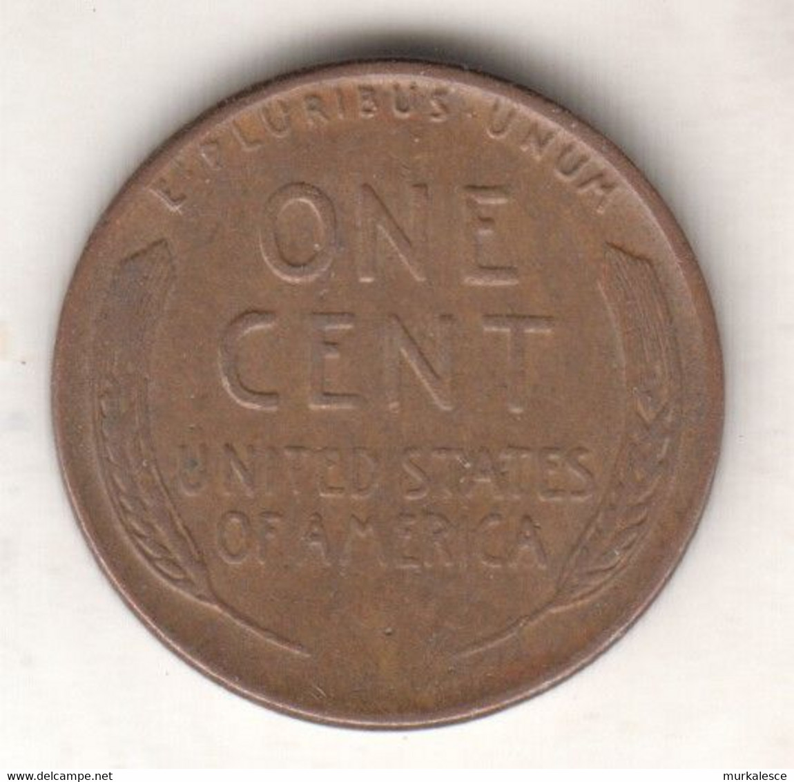 USA   ONE  CENT   1957 D       DRUCKFEHLER  -  Nr 9 - Prototype