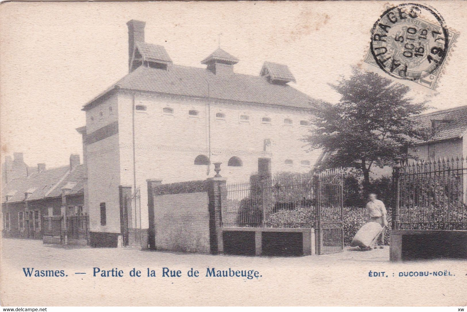 BELGIQUE - HAINAUT - COLFONTAINE - WASMES - Partie De La Rue De Maubeuge - Colfontaine